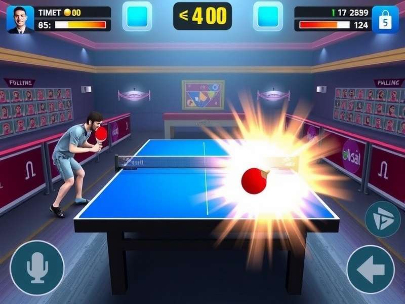Indian Table Tennis Star Gameplay Screenshot